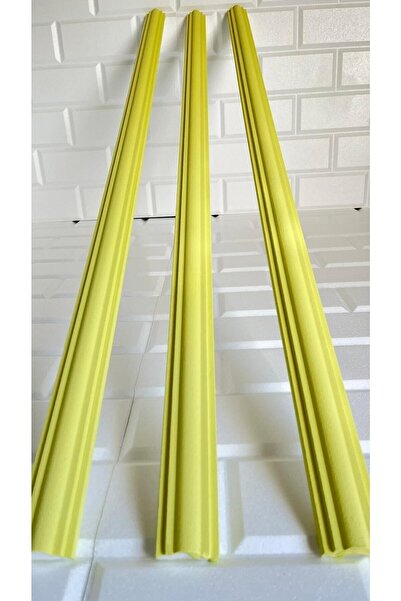 DECOSA Sarı Minella01 Dekoratif Duvar Çıtası Kendinden Yapışkanlı Stropiyer 100 Cm