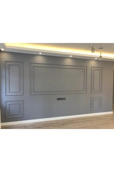 DECOSA Altın Dekoratif Minella01 Duvar Çıtası1 Adet Fiyatı Kendinden Yapışkanlı Stropiyer 100 Cm