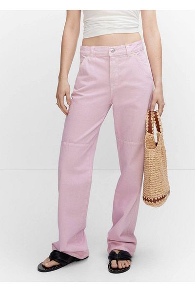 MANGO Woman Carpenter cargo jean