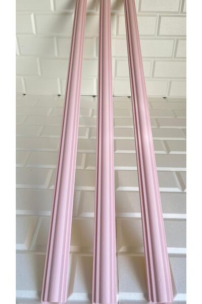 DECOSA Pembe Minella01 1 Adet Fiyatıdır Dekoratif Duvar Çıtası Kendinden Yapı...