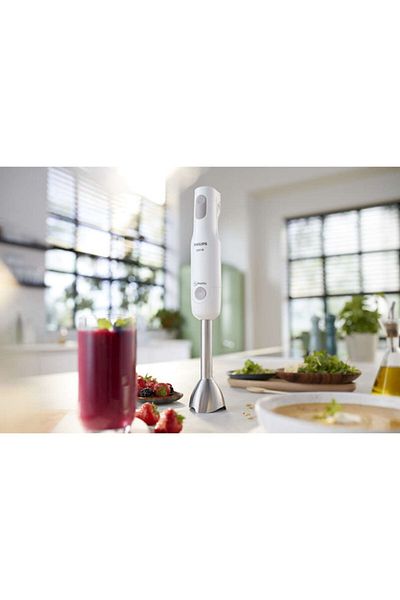 Philips خلاط يدوي بروميكس، 650 وات، واقي شفرة مضاد للرذاذ HR2534/00