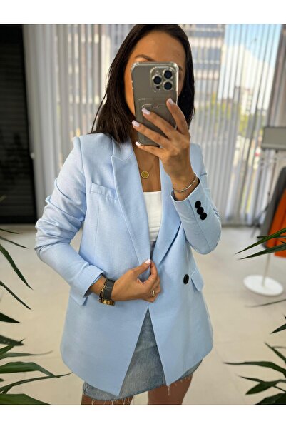 caddstore Μπουφάν Foo New Baby Blue Len Blazer