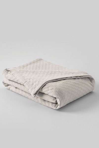 ŞENER HOME CottonBox Double Pike - 100% Cotton, Stone Crystal Pattern, 220x230 Cm