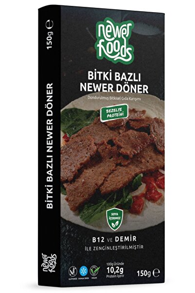 Newer Foods Bitki Bazlı Döner 150g