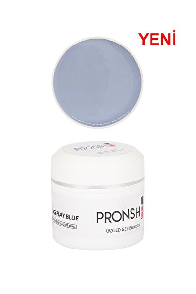 Pronsh Builder Jel 50ml Gray Blue Uv/led Protez Tırnak Jeli