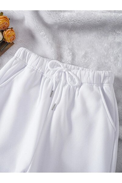 Fifty Color Ψηλόμεσο ελαστικό Winter Jogger Sweatpants Σετ 2 τεμαχίων