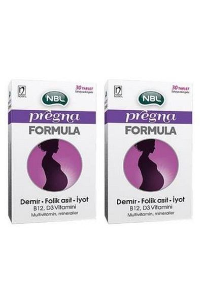 NBL Pregna Formula 30 Tablet 2 Pieces