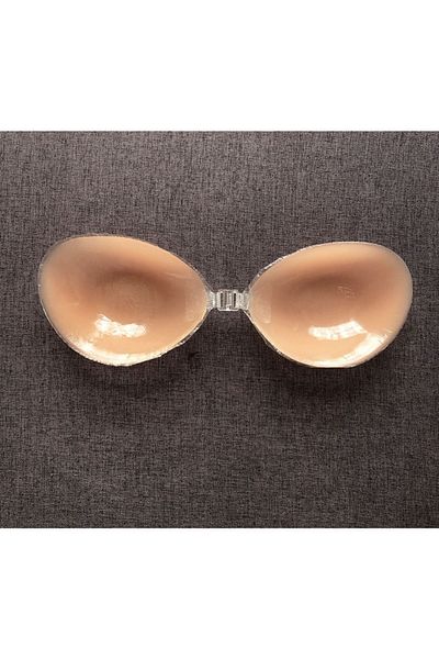 MOR SALKIM HOME Low-cut Clothing Chest Silicone Bra with Lift Tape Self-Adhesive (Size S)
