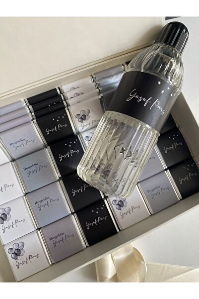 Minemiss Tasarım Lüks Kutulu Isme Özel Tasarımlı Kız-erkek Bebek Çikolatası 6...