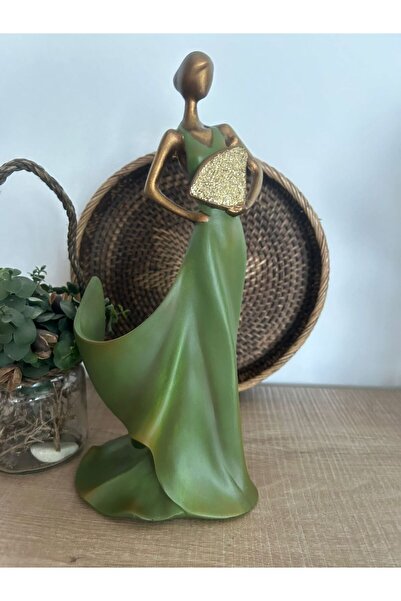 Begonvil Sanat Atölyesi Polyester Kadın Şaraplık | Şaraplık | Dekoratif Obje ...