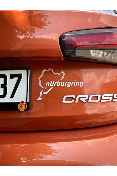 Fiat Nürburgring Oto Sticker
