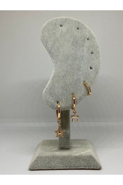 zeus jewellery Yıldız Temalı Küpe