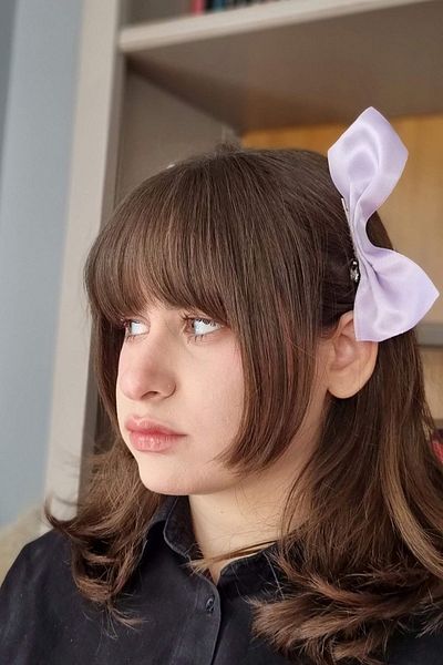 KRIMO Kpop Korean Style - Cat Ear and Bow Buckle with Ribbon