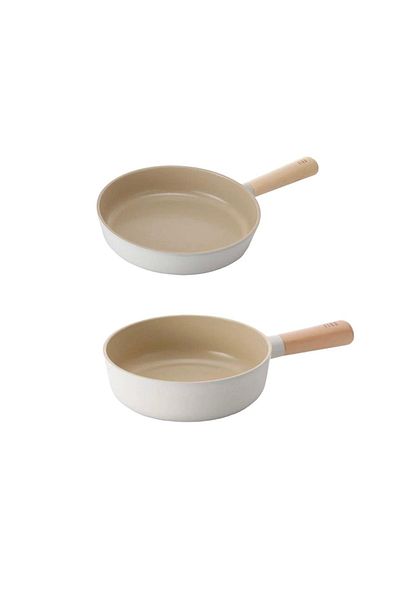 NEOFLAM Fika Aluminum Cast Pan Set Beige