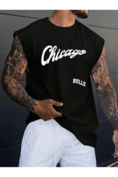 npLStore Unisex Štampano Oversize kroj Majica bez rukava