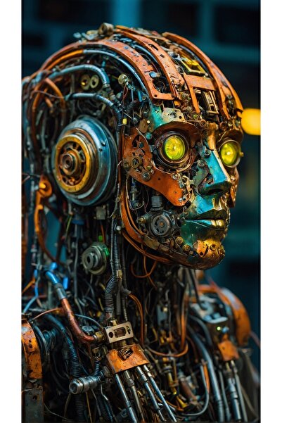 512 STORE YAPAY ZEKA MODERN DEKOR SALON DUVAR POSTER 30X42 ÇERÇEVESİZ