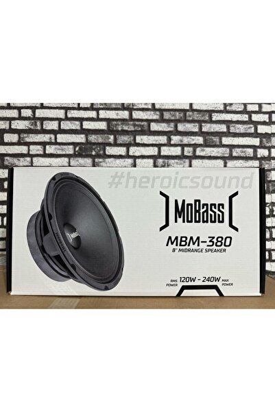 MOBASS MBM-380 20CM MİDRANGE HOPARLÖR TAKIMI