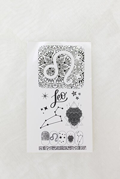 Flash Tattoos® Aslan Burcu El - Tırnak Dövmesi