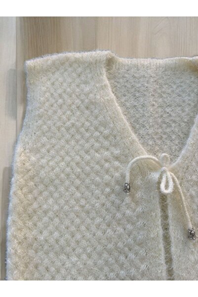 EM&FA TEKSTİL Honeycomb Knitted Dowry Vest