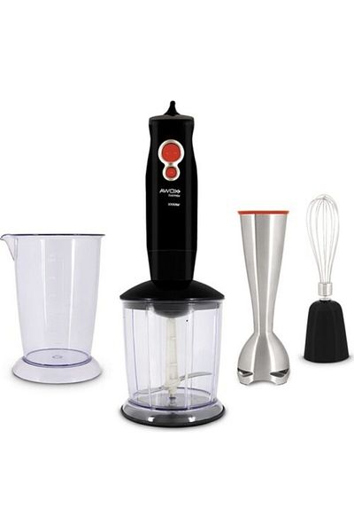 AWOX Barmix 3 In 1 1000 Watt Removable Steel Tip 3-Piece Blender Barmix 3 In 1