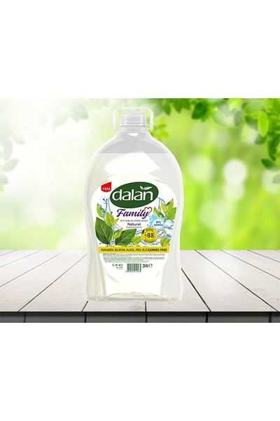Dalan Family Natural Liquid Soap 3 lt 1 piece