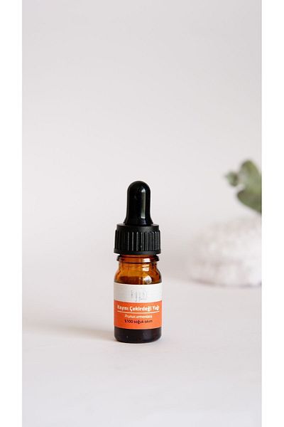 Kyphi Natural Prunus Armeniaca 5 ml Apricot Kernel Oil - Travel Size, 100% Cold Pressed