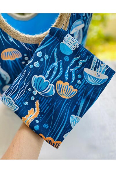 çanta tasarımcısı Sea and Beach Bag - Jute Straw Motherboard