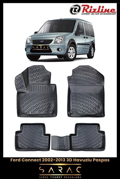 Rizline Ford Connect 2007 Model 3d Havuzlu Paspas