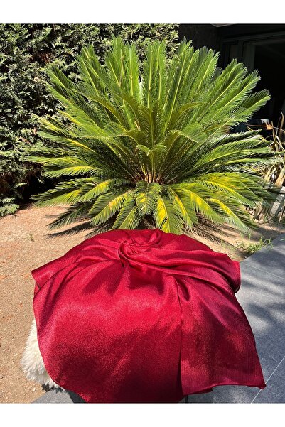 ahhu Parlak Saten Janjan Tesettür Abiye Şal