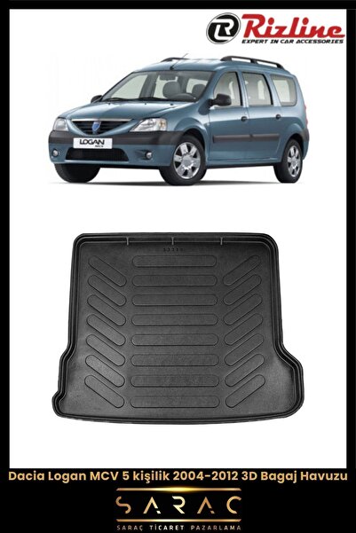 Rizline Dacia Logan Mcv 5 Koltuk 2006 Model 3d Bagaj Havuzu