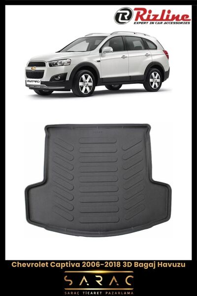 Rizline Chevrolet Captiva 2012 Model 3d Bagaj Havuzu