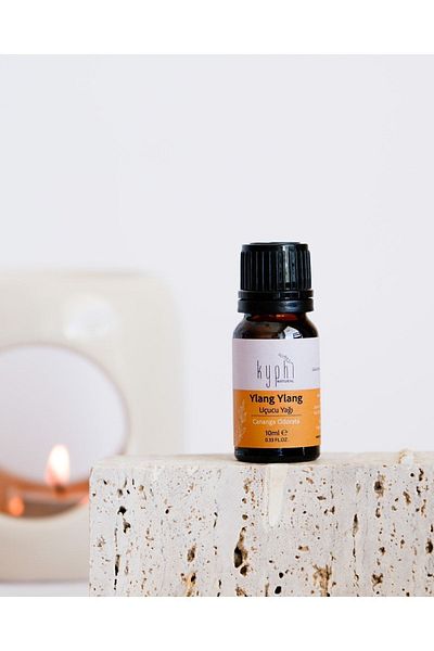 Kyphi Natural Cananga Odorata Ylang Ylang Essential Oil - 10ml