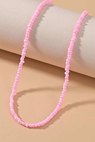 New Obsessions Bead Detailed Sand Necklace