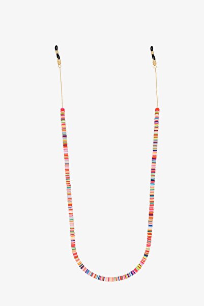 New Obsessions نظارات فيمو بتفاصيل خرز - خيط صيفي