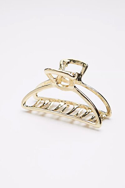 New Obsessions Kovová přezka s drápy zlaté barvy