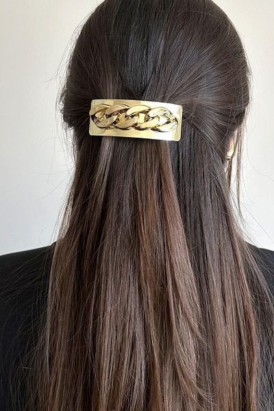 New Obsessions Αυτόματο κλιπ μαλλιών με μεταλλική καρφίτσα Royale