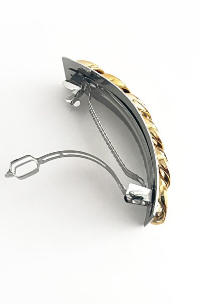 New Obsessions Molten Metal Chain Royale Automatic Hair Clip