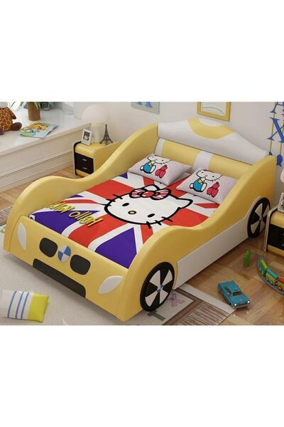 Puf Bebe Montessori Serisi_yumuşacık Puf_çocuk_bebek Yatağı_arabalı Yatak 90x...