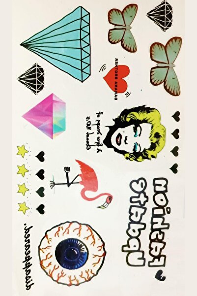 New Obsessions Marilyn Monroe Geçici Dövme