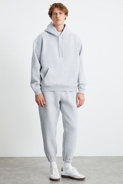 GRIMELANGE CALLUM Herren-Jogginghose mit 3 Fäden, erhöht, warm, elastische Taille, Grimelange