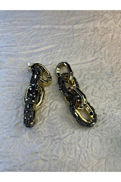 Silay Steel Stone Chain Lightweight Earrings