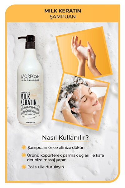 Morfose REVİTALİZİNG SHAMPOO FOR LİFELESS HAİR 1000 ML - HAİR LOSS PREVENTİON, NOURİSHİNG D.CENTER274