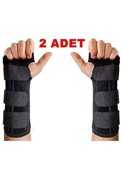 ARWEX Hand Wrist Splint Metal Supported Double Direction All Size Rest Splint Carpal Tunnel Nervous Jam