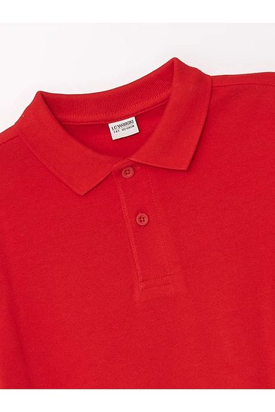 LC Waikiki LCW Kids - School's Polo Collar Cool T-Shirt