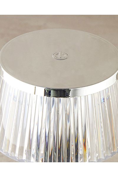 English Home Stacy Silver Acrylic Decorative Lighting