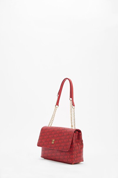 Pierre Cardin Red Women's Shoulder Bag 05PO24Y1791