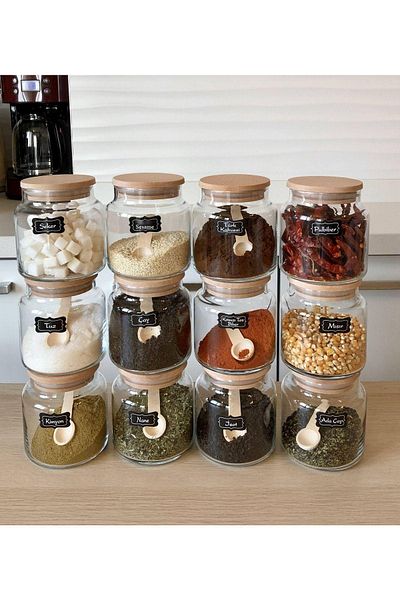 Perotti Karçiçek Home Concept Spice Bowl Set with Spoon 500ml