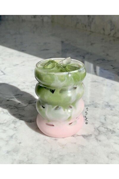 Bardak Shop زجاج على شكل شريط من زجاج البورسليكات المقاوم للحرارة | كوب قهوة ...