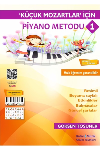 Genel Markalar Küçük Mozartlar Için Piyano Metodu İadesi Yoktur.