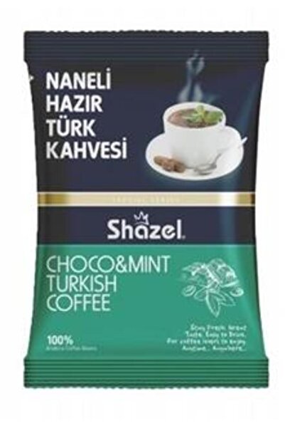 Shazel 100 gr.Turkish Coffee with Mint - 6 PIECES